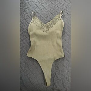 PINK Victoria's Secret Sage Bodysuit